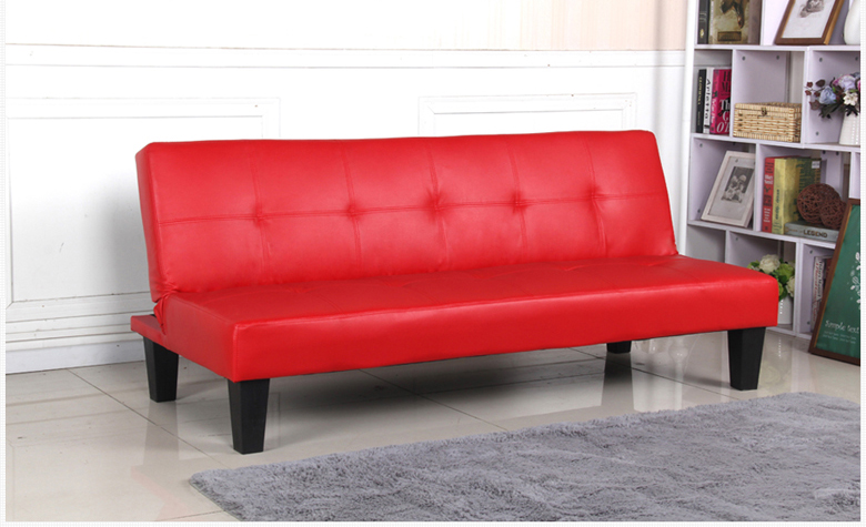 gỗ đa năng giường sofa đôi có thể gập lại đơn giản căn hộ nhỏ phòng khách sofa giường lười biếng vải 1.8 - Ghế sô pha các mẫu ghế sofa nhỏ gọn