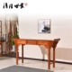 Nội thất nông thôn Tangwu Zhongtang Sáu mảnh gỗ rắn tám cây bất tử Bàn cổ Trung Quốc và các trường hợp nhà Thanh để kết hợp bàn - Bàn / Bàn bàn gỗ tự nhiên