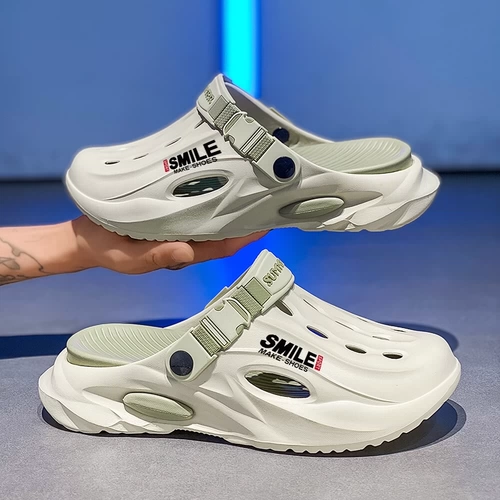 Летние нескользящие спортивные тапочки на платформе, пляжные сандалии