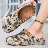 Летние нескользящие тапочки на платформе, пляжные сандалии, подходит для подростков, большой размер