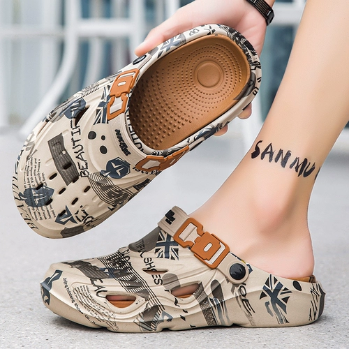 Летние нескользящие тапочки на платформе, пляжные сандалии, подходит для подростков, большой размер