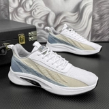 Летняя обувь, мужские дышащие универсальные амортизирующие высокие туфли для отдыха, для бега