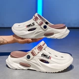 Летние нескользящие спортивные тапочки на платформе, пляжные сандалии