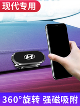 Hyundai New Elantra Yue ix25 map ix35 Lang Rina led the car with mobile phone bracket navigation frame