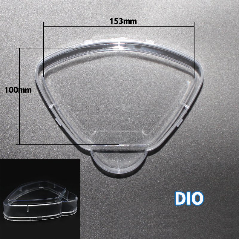 Electric vehicle locomotive meter shell scooter DIO transparent meter shell small Humvee meter upper cover mileage meter shell