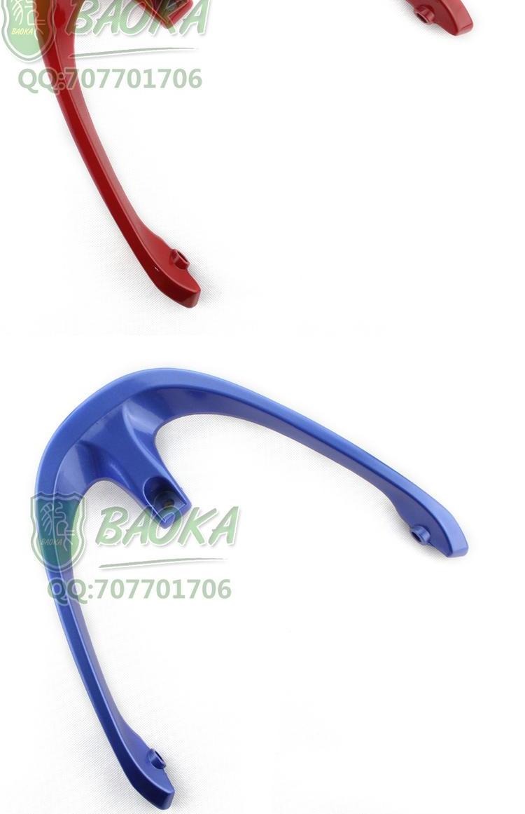Xe máy nhôm hợp kim Finto phía sau kệ Qiaogehua kết hôn 100 cánh đuôi JOG phía sau kệ mang - Xe máy Sopiler khung inox xe lead 2020