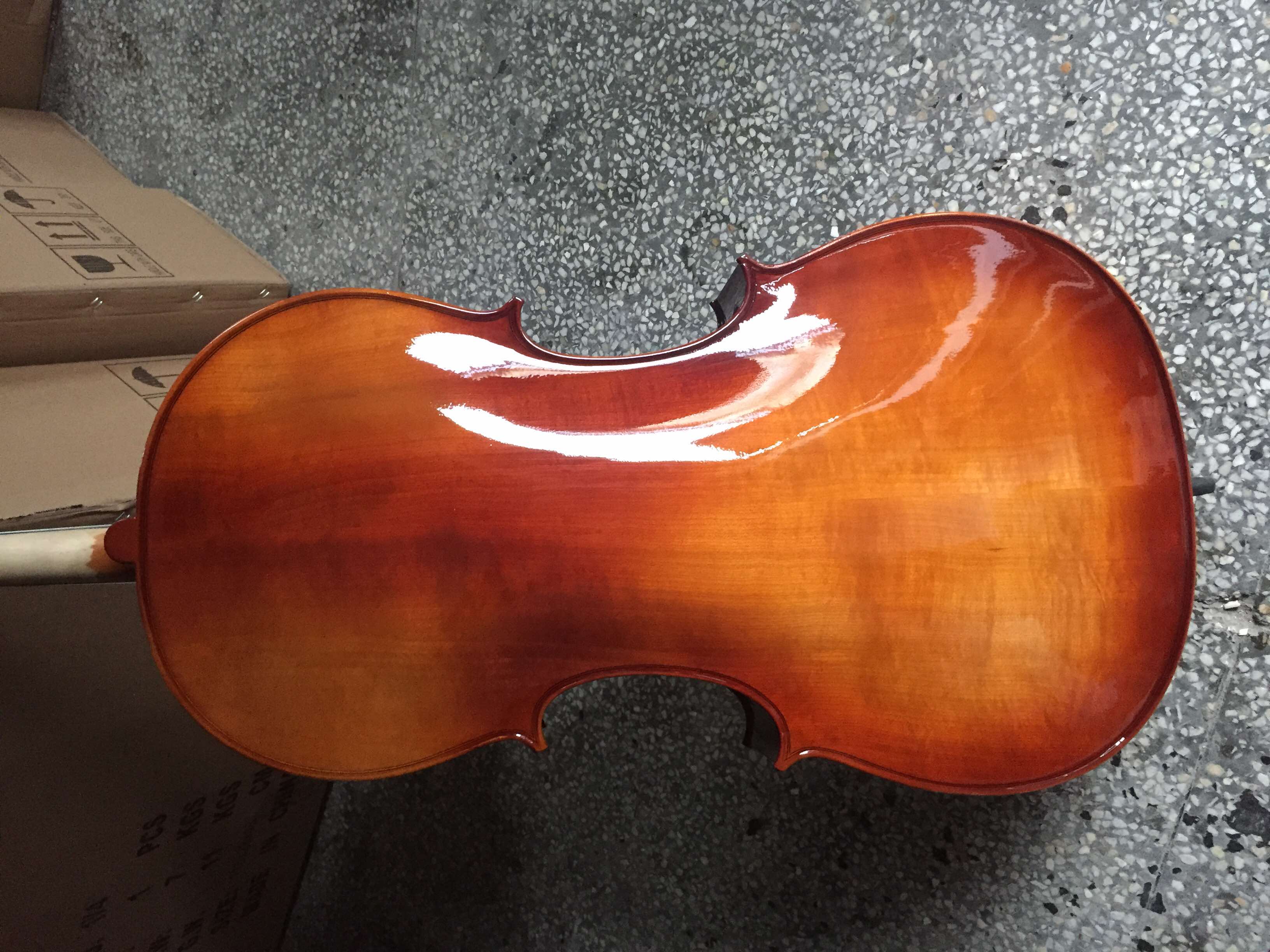 Solid wood cello hand - making practice appraisal teacher recommends high cost - effective