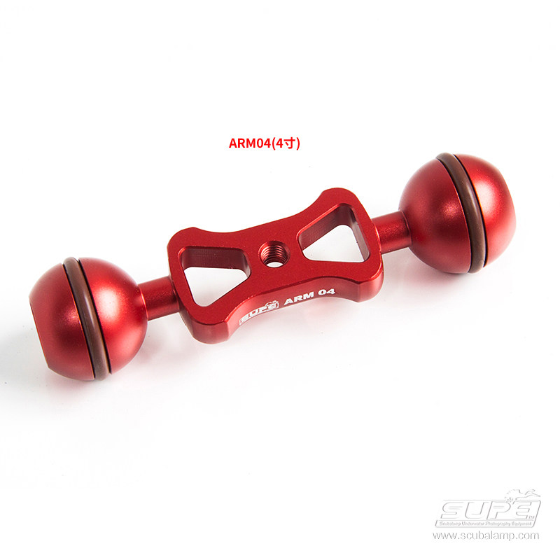 SCUBALAMP (SUPE) Dive Photography 4 Inch Light Arm ARM Multi Size Ball Head Light Arm 4 Inch Light Arm