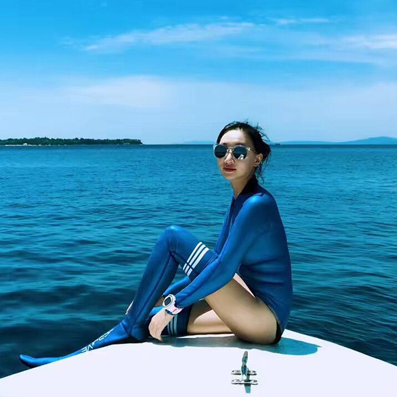 BESTDIVE 2MM 3MM bikini colorful free diving wet clothes one-piece fashion diving suit scuba diving