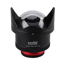 WEEFINE underwater plug-in ultra wide angle conversion mirror WFL09S M67 0 32X fish eye lens 60mm