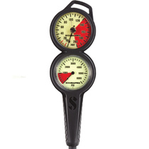 SCUBAPRO 05 023 210 U-line Console 2-metre depth gauge pressure gauge double