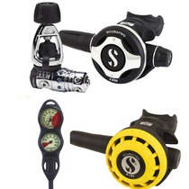 SCUBAPRO MK25EVOS600 R195 Spare Dual Watch Diving Set Breathing Regulator Deep Diving Professional