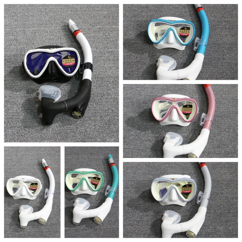 Japanese Gull Vader Diving Mask and Snorkel Set Deep Diving Mask Scuba Diving Snorkeling Swimming Japanese Gull Vader Diving Mask and Snorkel Set Deep Diving Mask Scuba Diving Snorkeling Swimming
