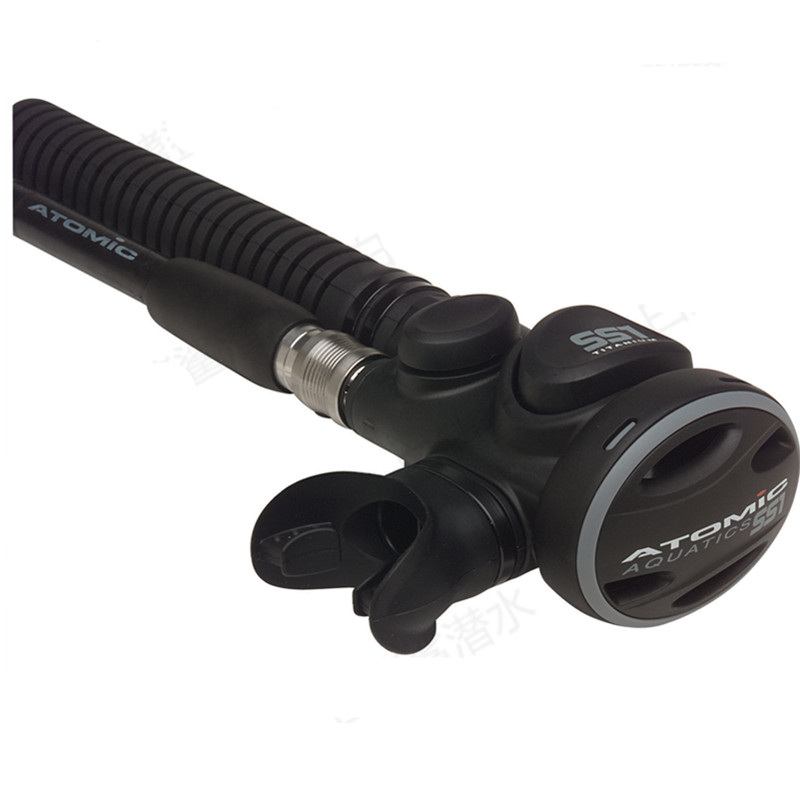 Atomic Aquatics SS1 diving standby secondary suction regulator titanium alloy version diving