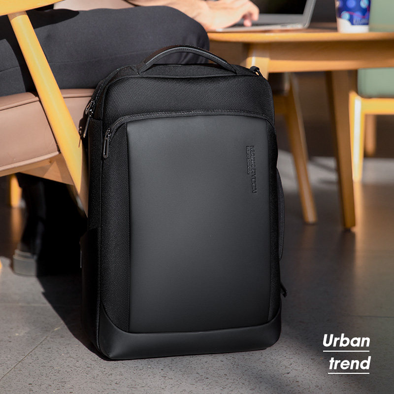 Three-use multifunctional backpack men's backpack 15 6 inch laptop bag fashion trend business travel bag