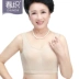 Mama đồ lót nữ cotton cũ không có vòng thép áo vest loại cỡ lớn trung niên mỏng màu cotton trung tính áo ngực áo lót k dây Áo ngực không dây