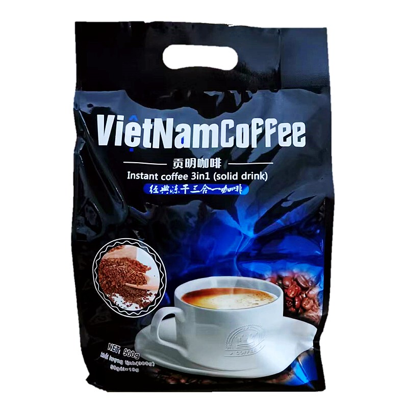 Classic Gongming Freeze-Dried Three-In-One Instant Coffee 900g Vietnamese Imported Coffee 50 Pieces Classic Gongming Freeze-Dried Three-In-One Instant Coffee 900g Vietnamese Imported Coffee 50 Pieces