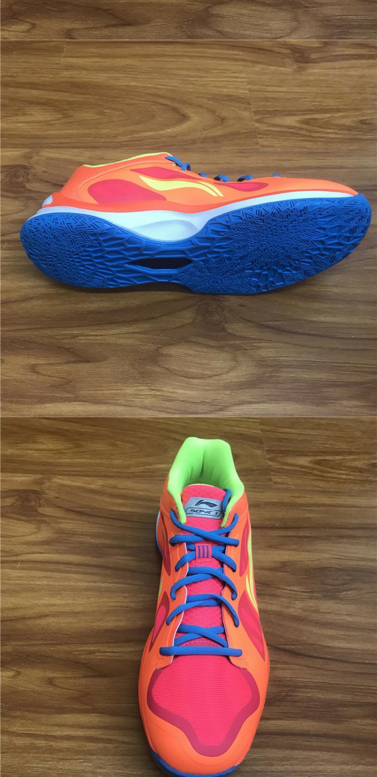 Li Ning tài trợ cho một loạt giày giày bóng rổ nam ABPK059-G-K giày thể thao puma