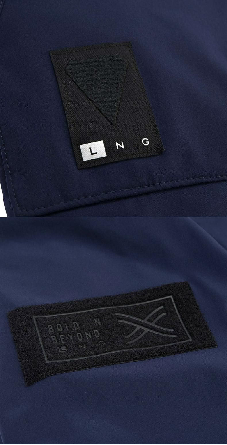 Li Ning áo ấm nam mùa đông dài xuống áo khoác trùm đầu lỏng quần áo thể thao giản dị LYMN007 - Thể thao xuống áo khoác áo khoác phao trẻ em