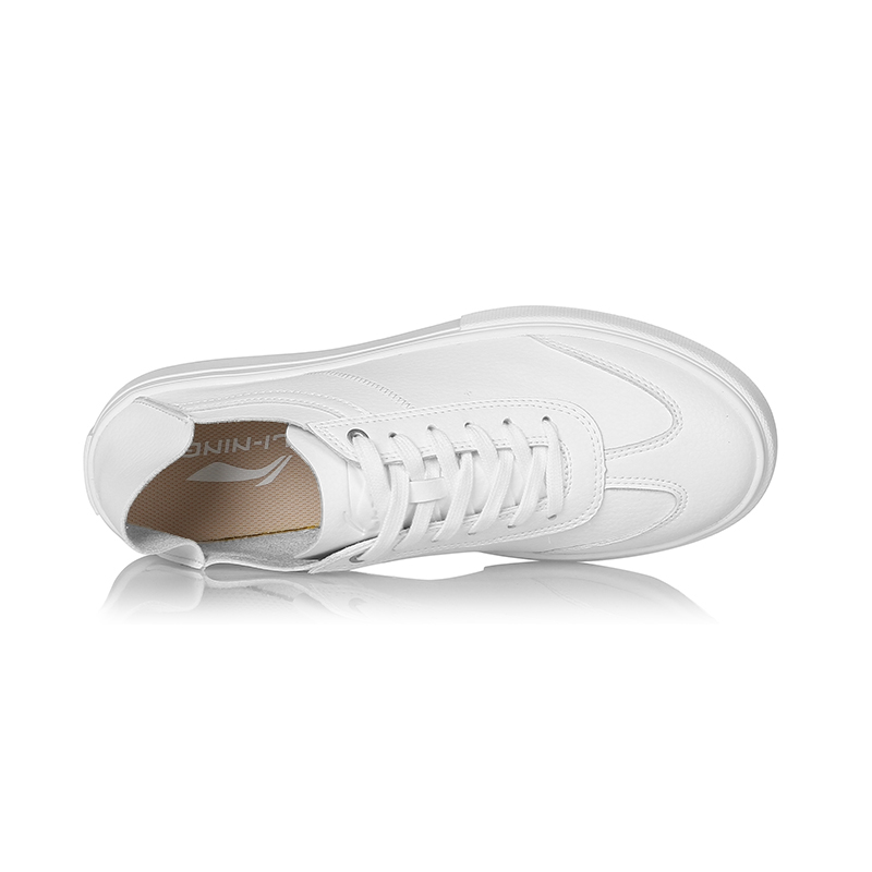 Giày nam Li Ning giày thông thường mới thoáng khí tập thể dục nhỏ giày trắng giày thể thao giày sinh viên AGCM205 QC giày thể thao nam adidas