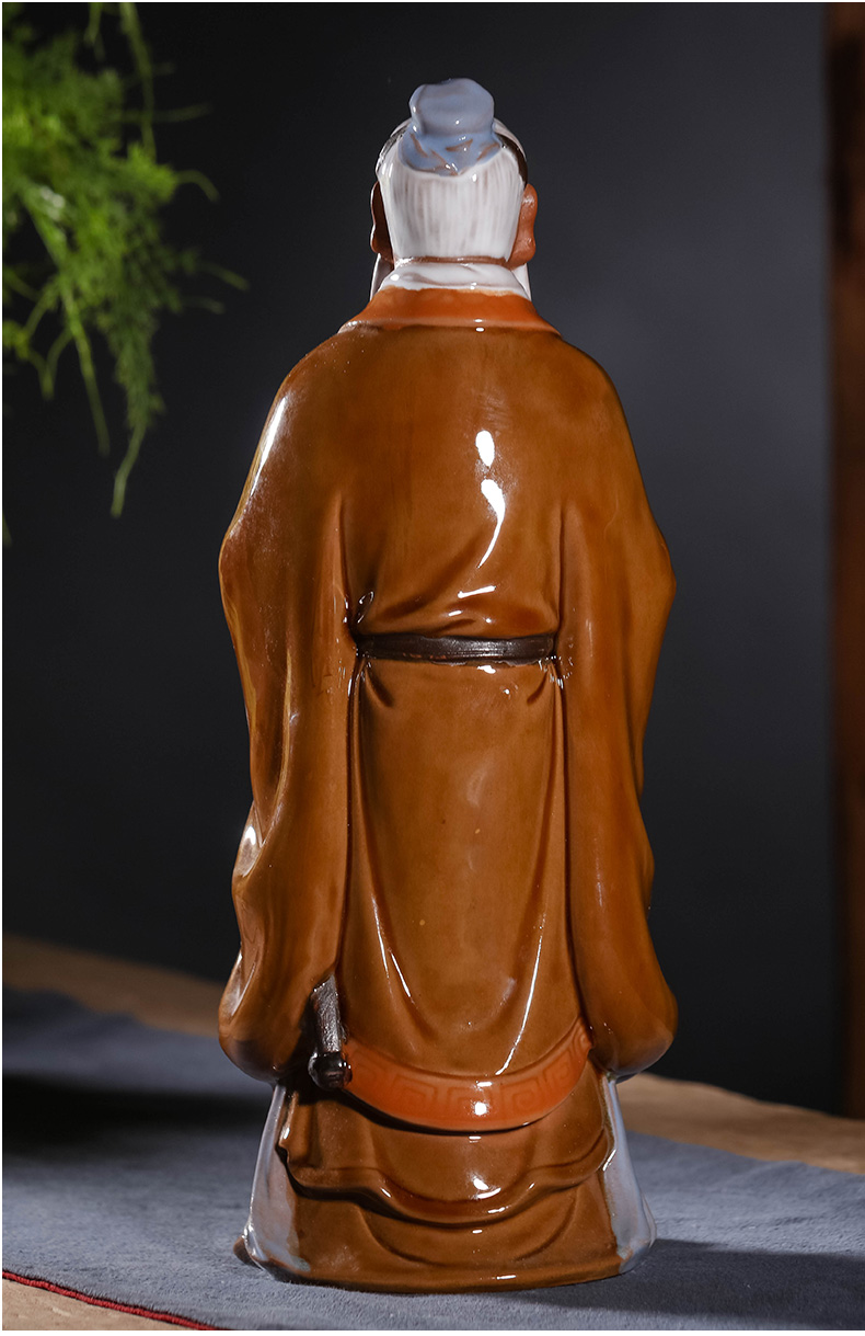 Ceramic like Confucius like statues sage Confucius furnishing articles prosperous career academic study sitting room adornment