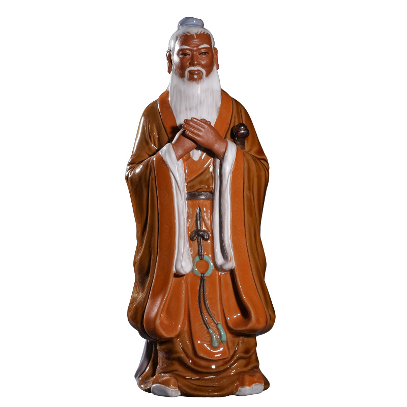 Ceramic like Confucius like statues sage Confucius furnishing articles prosperous career academic study sitting room adornment