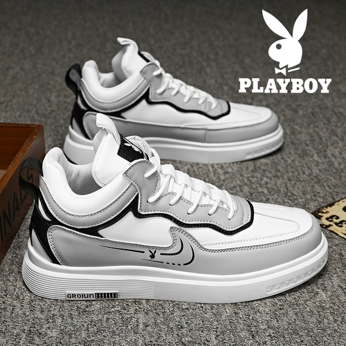 Playboy, обувь, высокие мужские универсальные спортивные трендовые кроссовки для отдыха, 2021 года