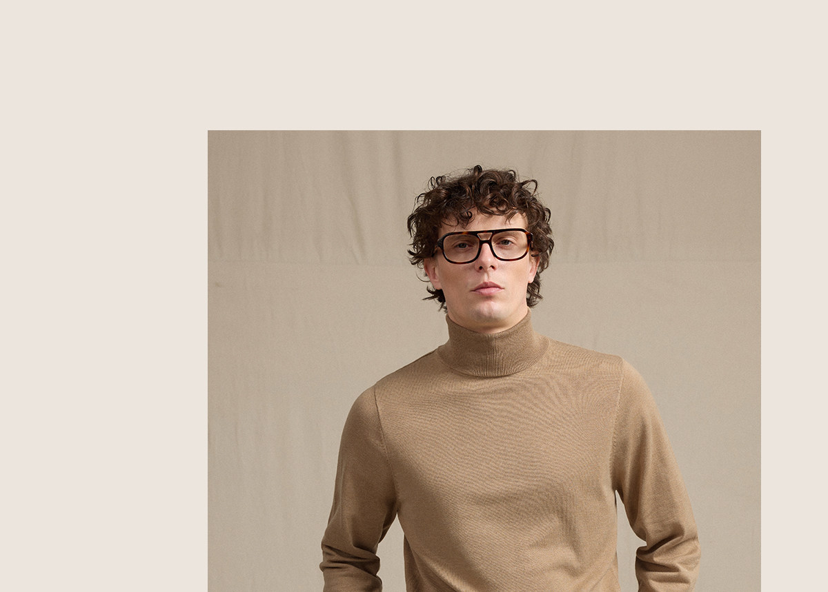 CULTUM High-Neck Wool-Blend Pullover