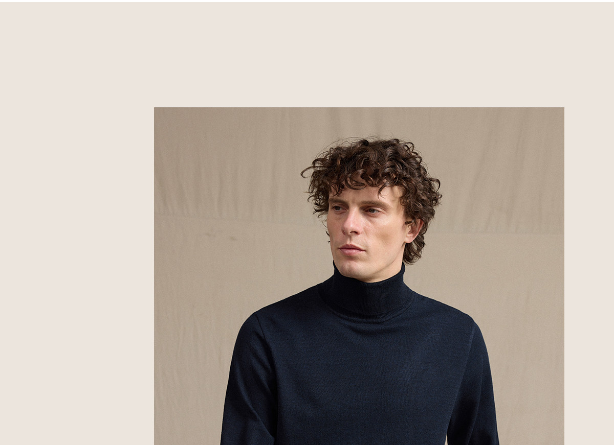 CULTUM High-Neck Wool-Blend Pullover