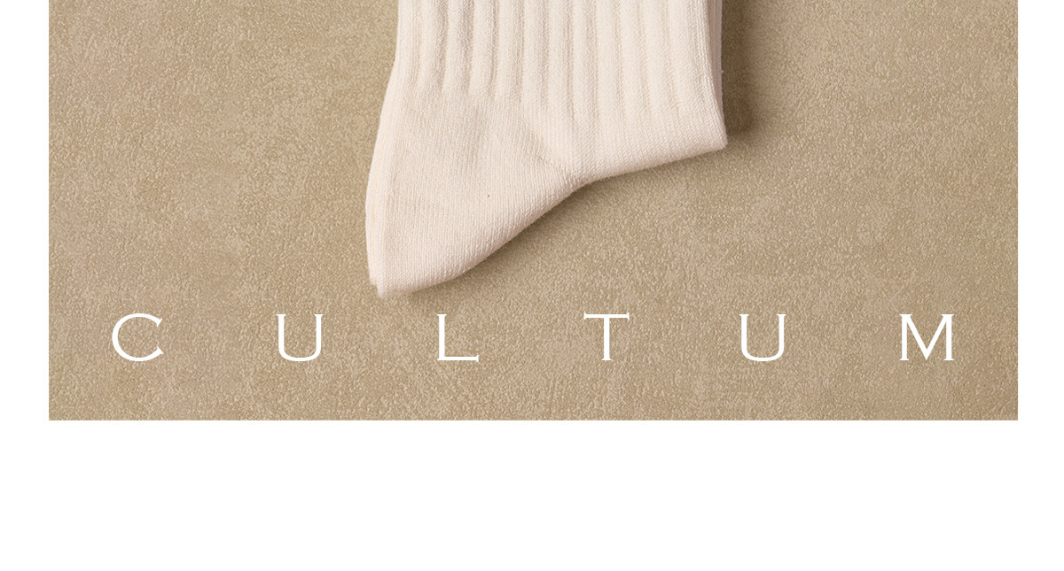 CULTUM Sailboat Embroidered Striped Mid-Calf Socks