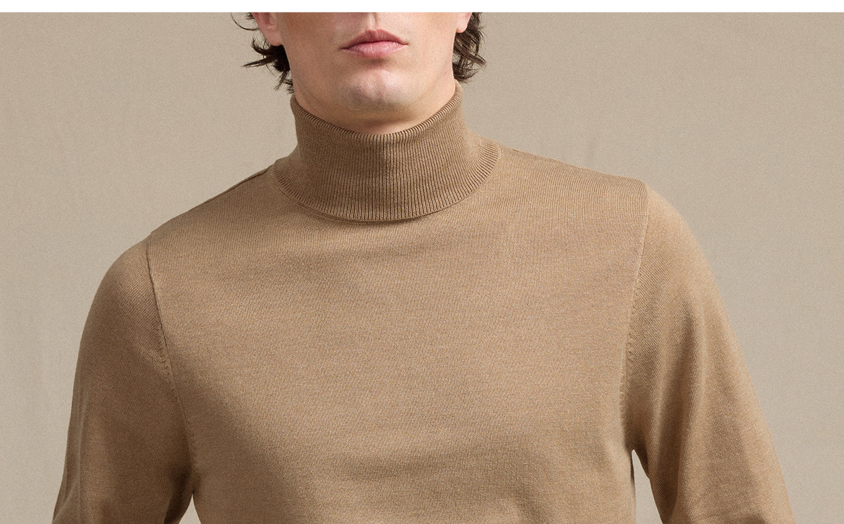 CULTUM High-Neck Wool-Blend Pullover