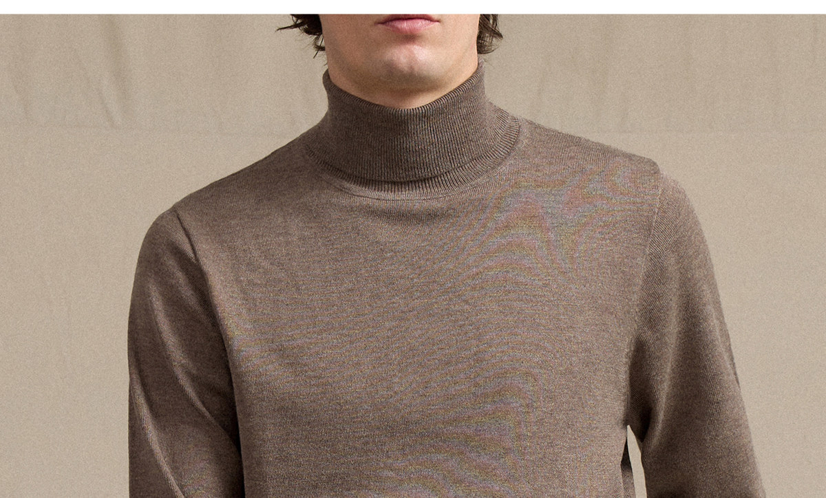 CULTUM High-Neck Wool-Blend Pullover