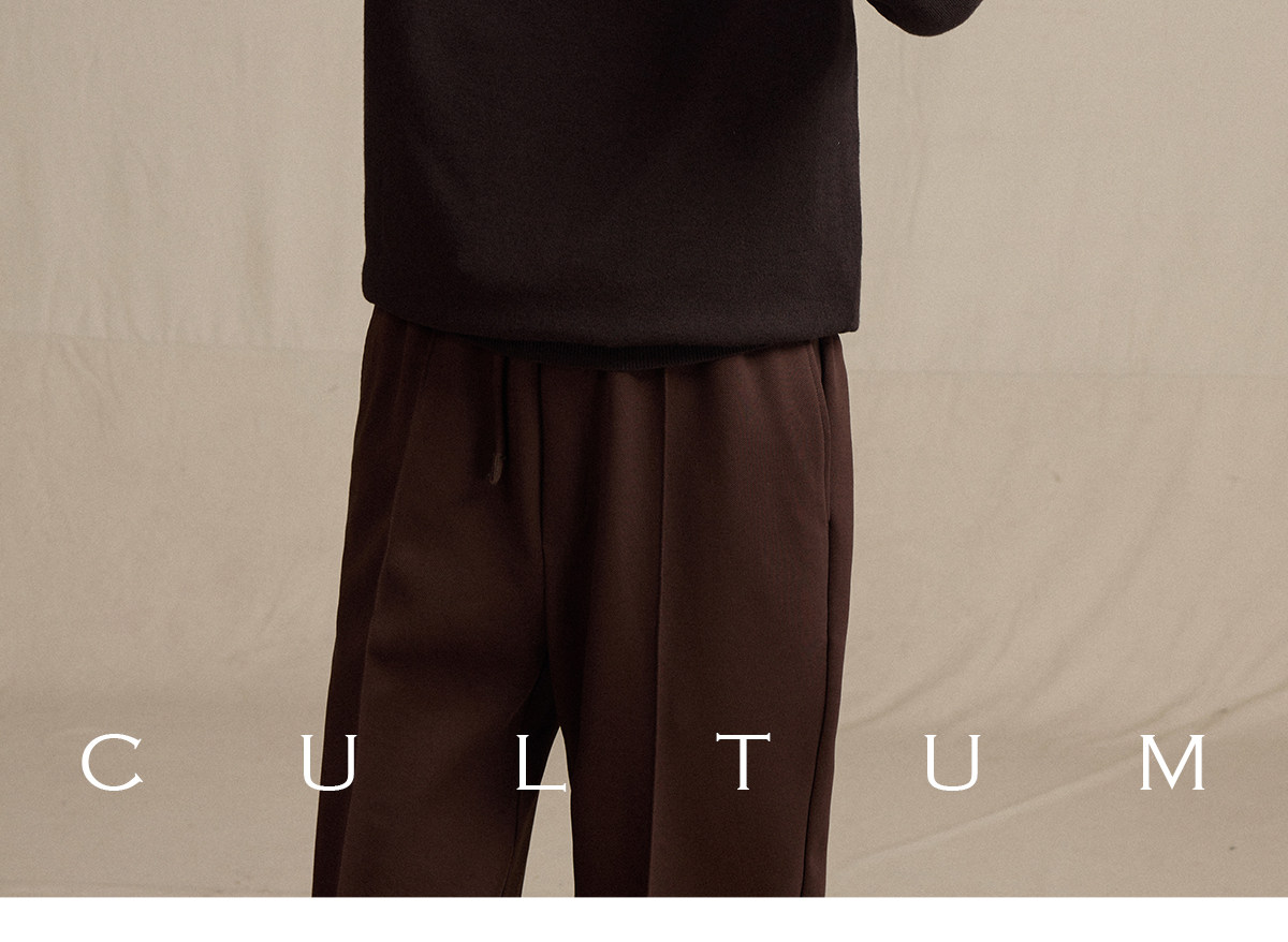 CULTUM High-Neck Wool-Blend Pullover