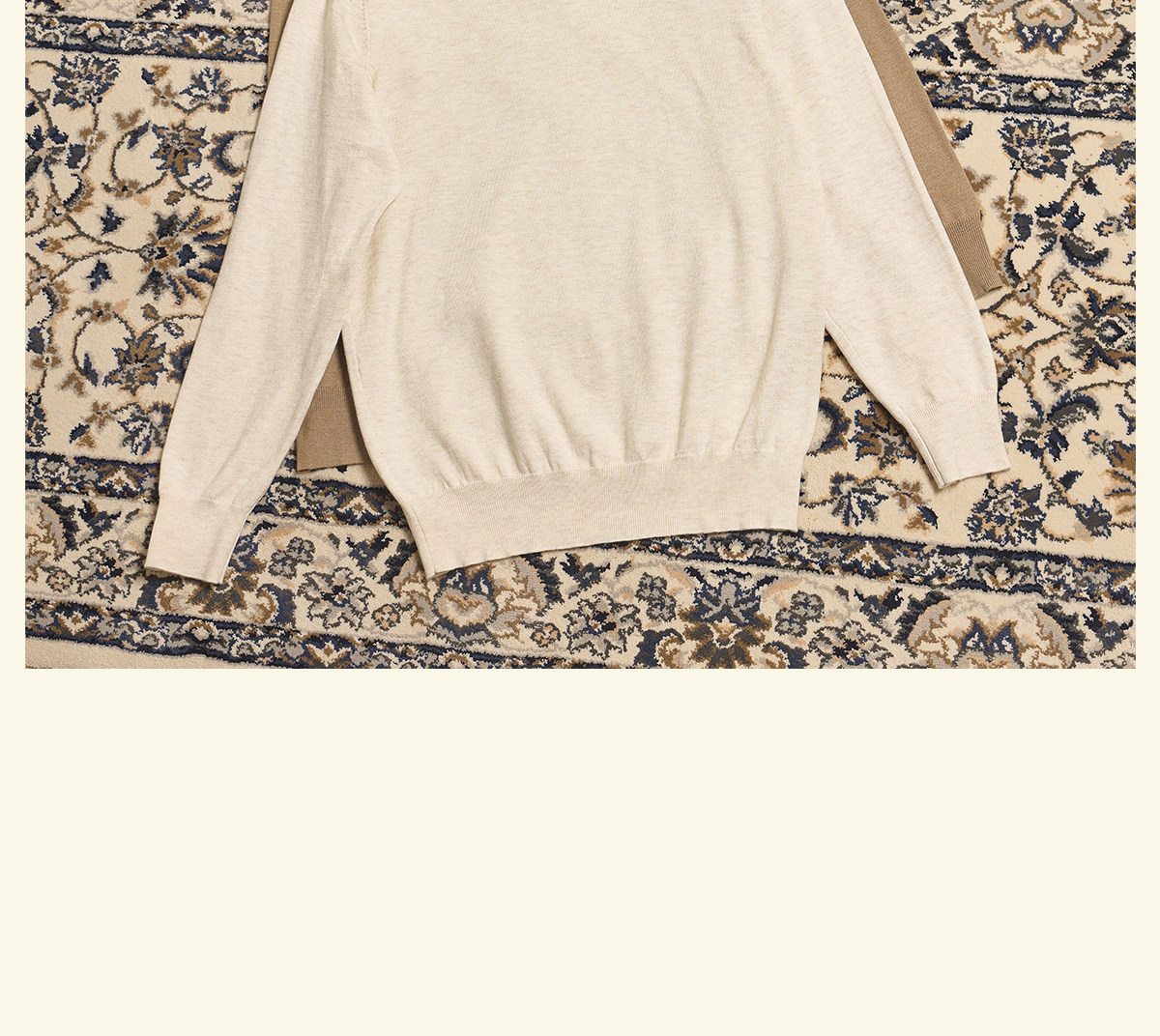 CULTUM High-Neck Wool-Blend Pullover