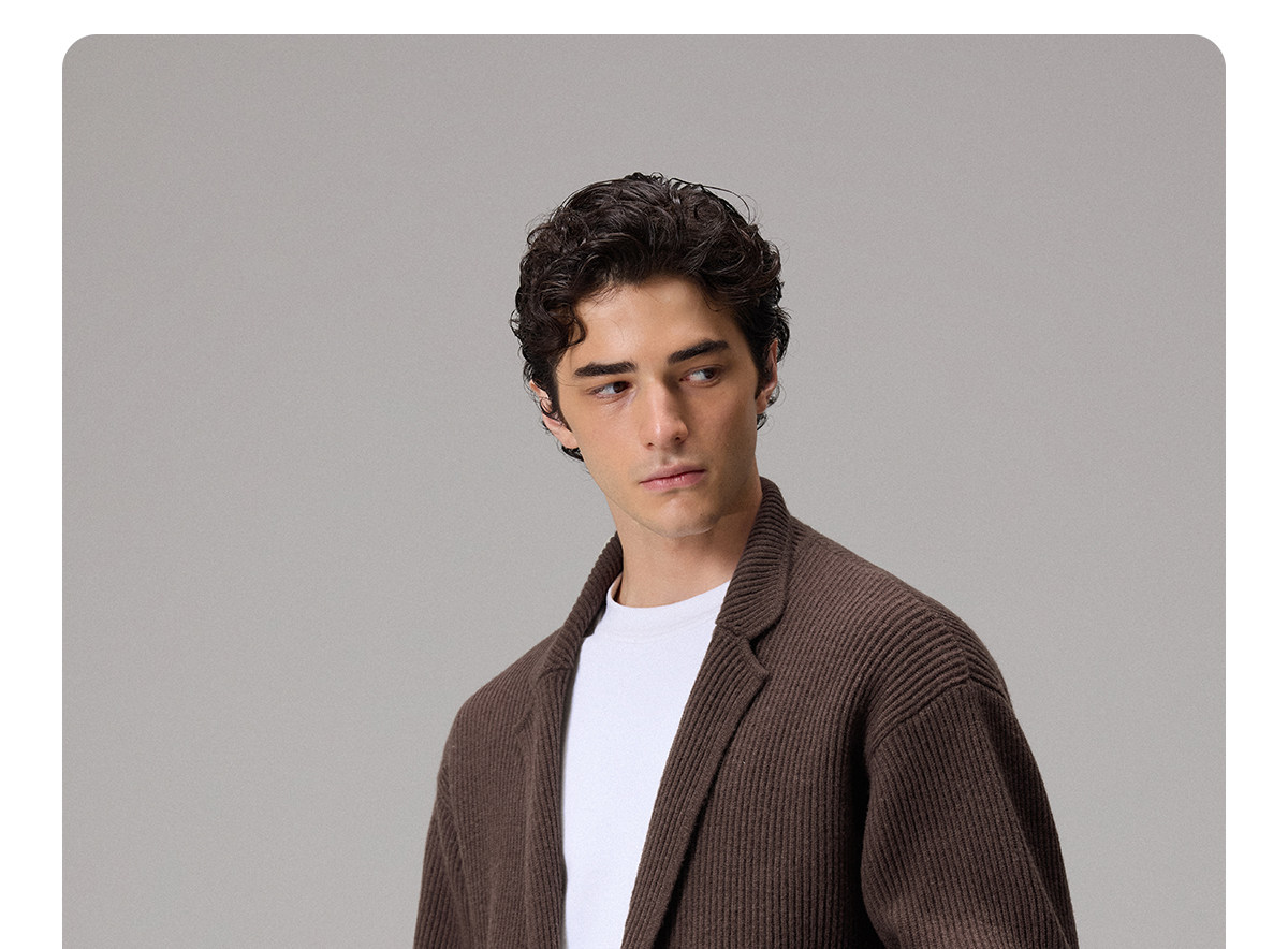 CULTUM 600g Chunky Knit Cardigan