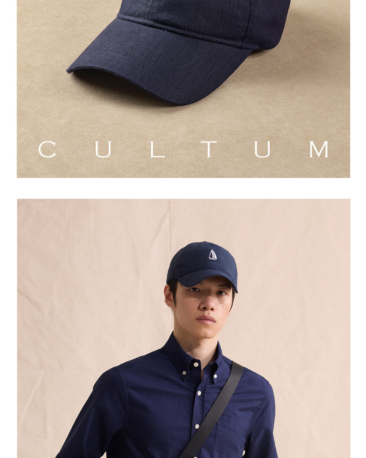 CULTUM Sailboat Embroidered Baseball Cap