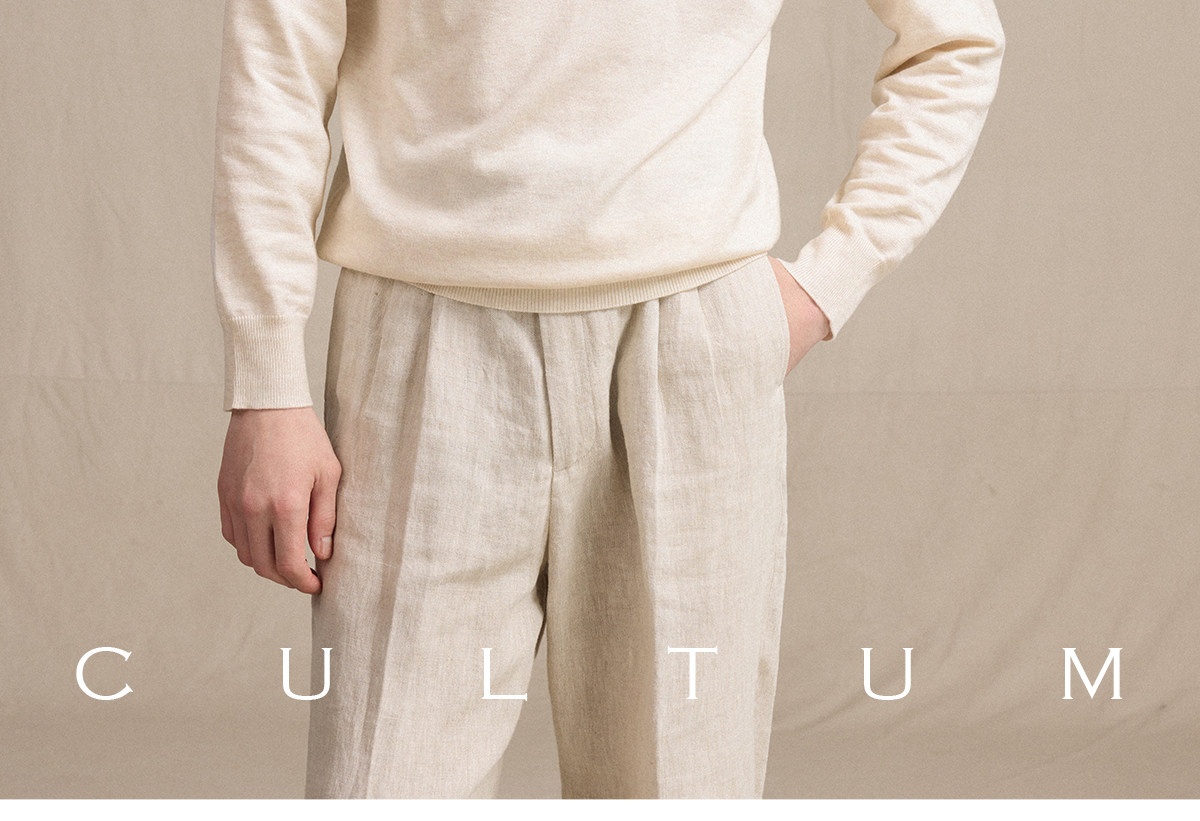 CULTUM High-Neck Wool-Blend Pullover