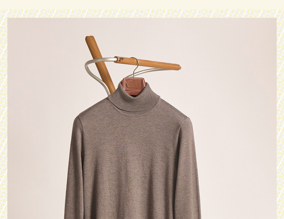 CULTUM High-Neck Wool-Blend Pullover