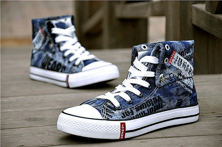 baskets homme - semelle caoutchouc - Ref 958282 Image 5