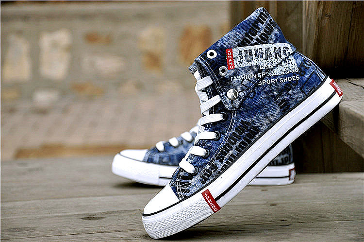 baskets homme - semelle caoutchouc - Ref 958282 Image 10