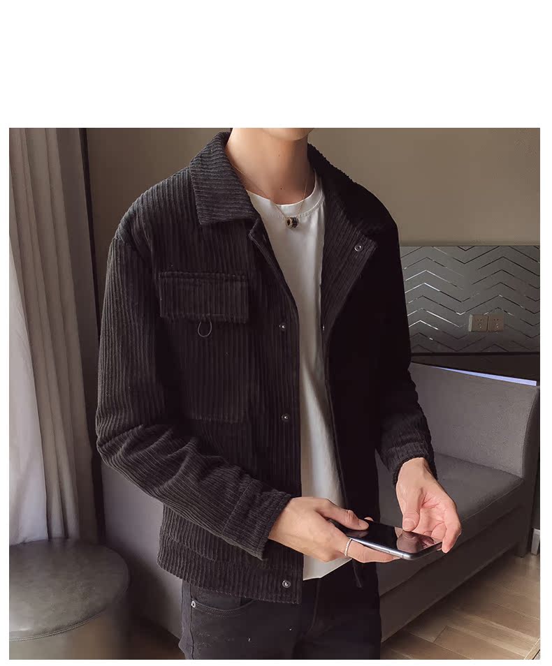 Blouson homme MENIRGELI manches longues en Coton - Ref 3116337 Image 8