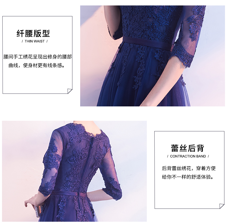 Robe de soirée manche de chemise - Ref 3213410 Image 24
