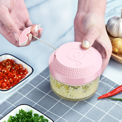 手动手拉式捣蒜泥神器