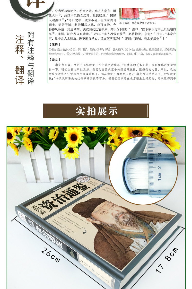 《资治通鉴》16开彩图全解 图5