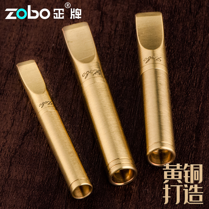 Positive plate zobo metal brass cigarette holder Multiple circulation for core cleaning filter male and female coarse fine branched filter
