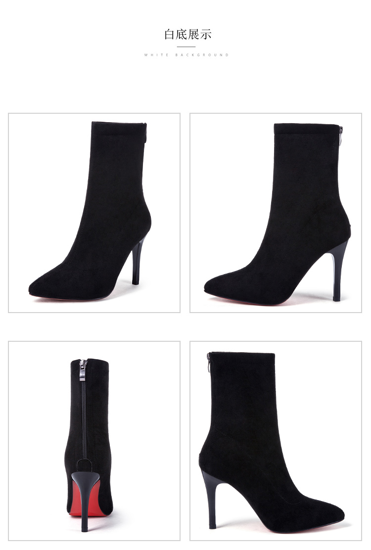 Bottes mi-saison femme      en Caoutchouc - Ref 3249996 Image 26