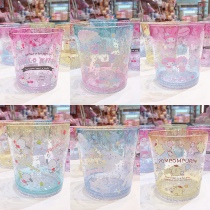 Spot Japan Trio Gull Sanrio Jade Gui Dog Merletickitty Bubble Transparent Resin Water Cup Gargling Cup