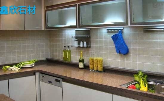 Shenyang quartz stone window sill gas stove processing stone market bay window sill special price