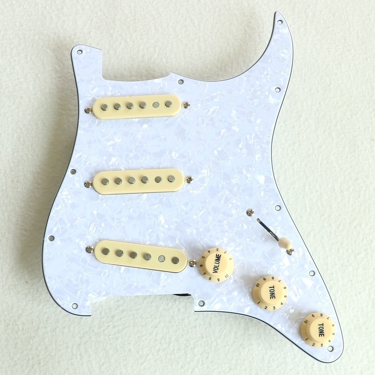 Dongli assembled Strat Electric Guitar Pickup Line 3 single pearl SQ panel assembly