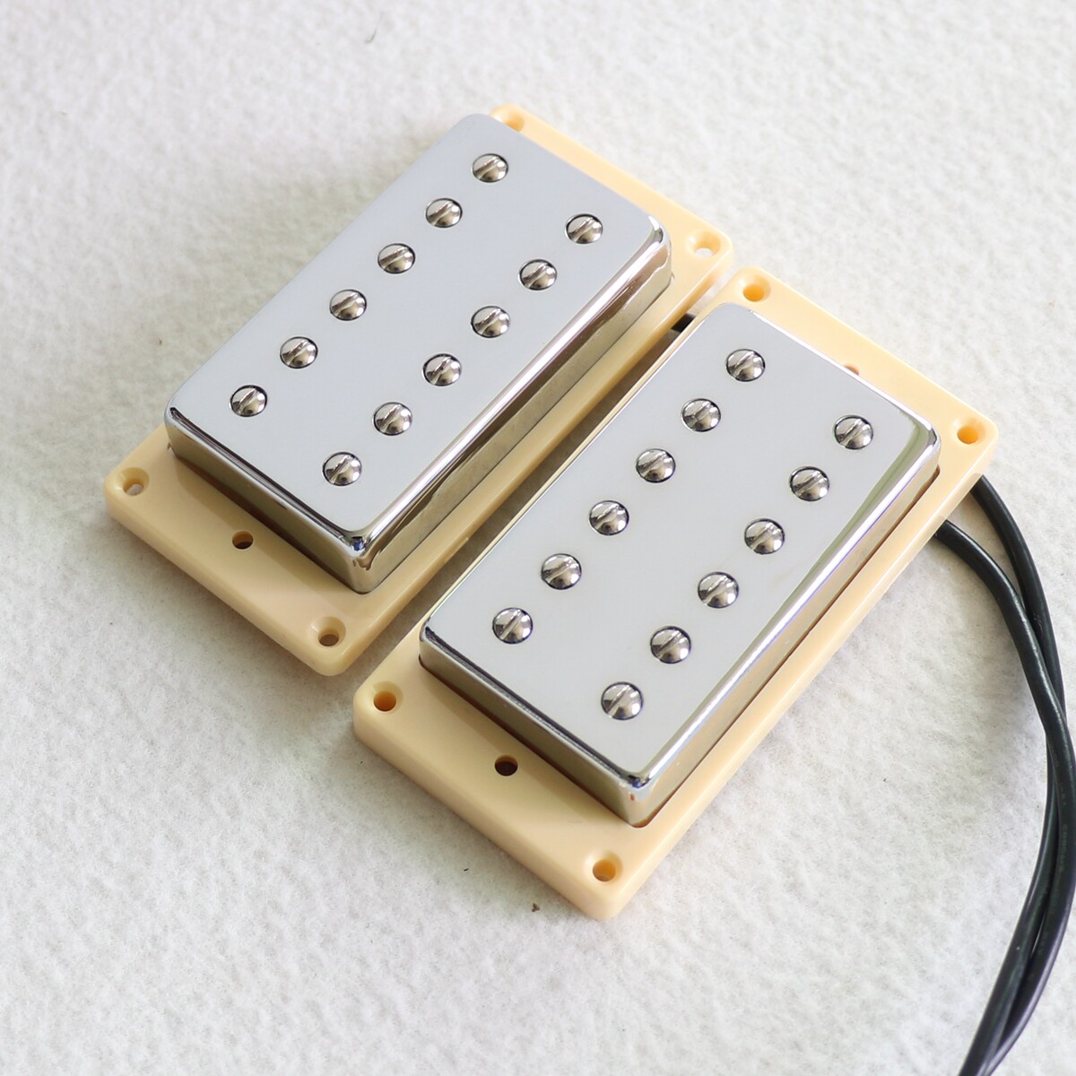 Звукосниматель 包邮东礼电吉他双线圈拾音器12个可调音点lp铝镍钴5号2号磁钢一套 Donlis